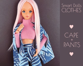 Smart Doll Clothes. Cape and pants for SmartDolls.