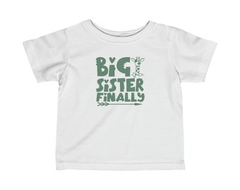 Promovido a camiseta infantil Big Sister Jersey