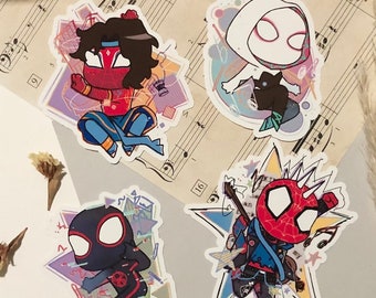 Spiderverse JUMP Stickers