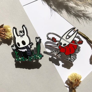 Hollow Knight WANDERER and WARRIOR Pins