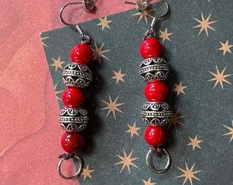 Silksong Rosary Earrings / Rosary Keychain *READ DESCRIPTION*