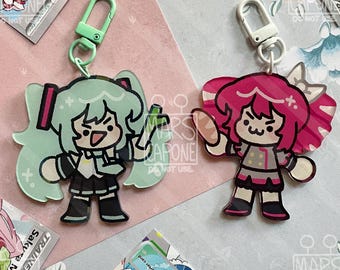 Vocaloid-sleutelhangers