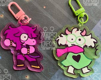 Deltarune SHOCK-sleutelhangers