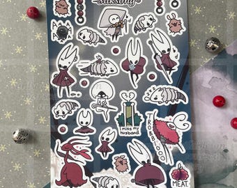 Silksong Sticker Sheet v2