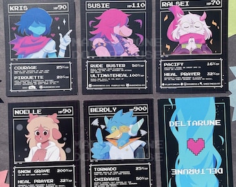 Deltarune Trainer Cards