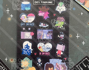Deltarune-stickervel v2