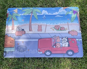 Capytalism Desk Mat