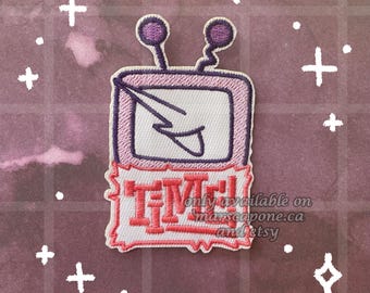 TV TIME Iron-On Patch