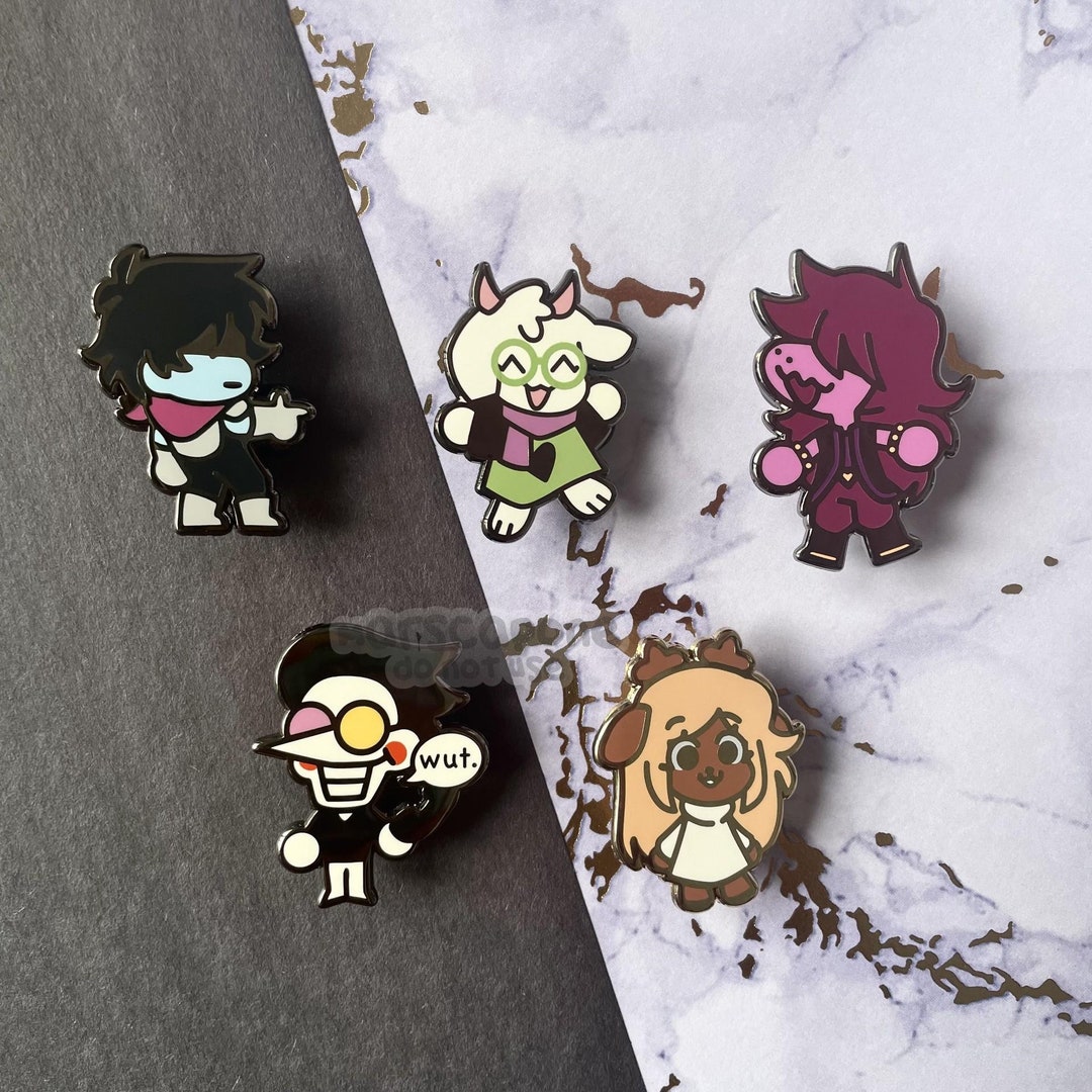 Deltarune Enamel Pins - Etsy