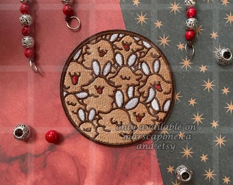 Silksong Fleas Iron-On Patch