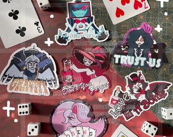 Hazbin Hotel S2 Song Stickers