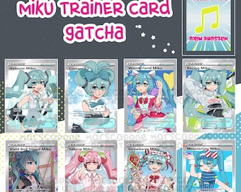 Miku Trainer Card GACHA