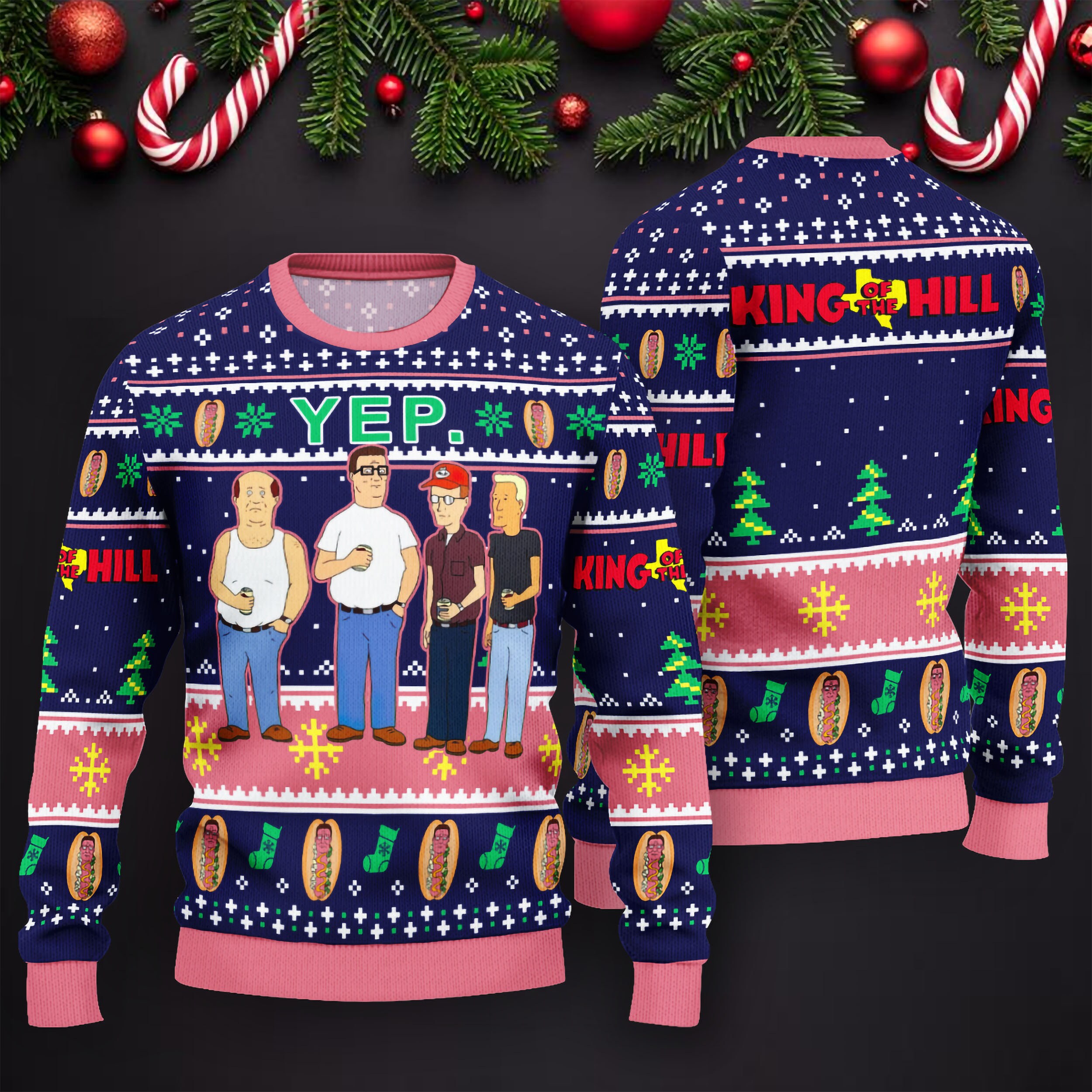 Christmas Wool Knitted Sweater 