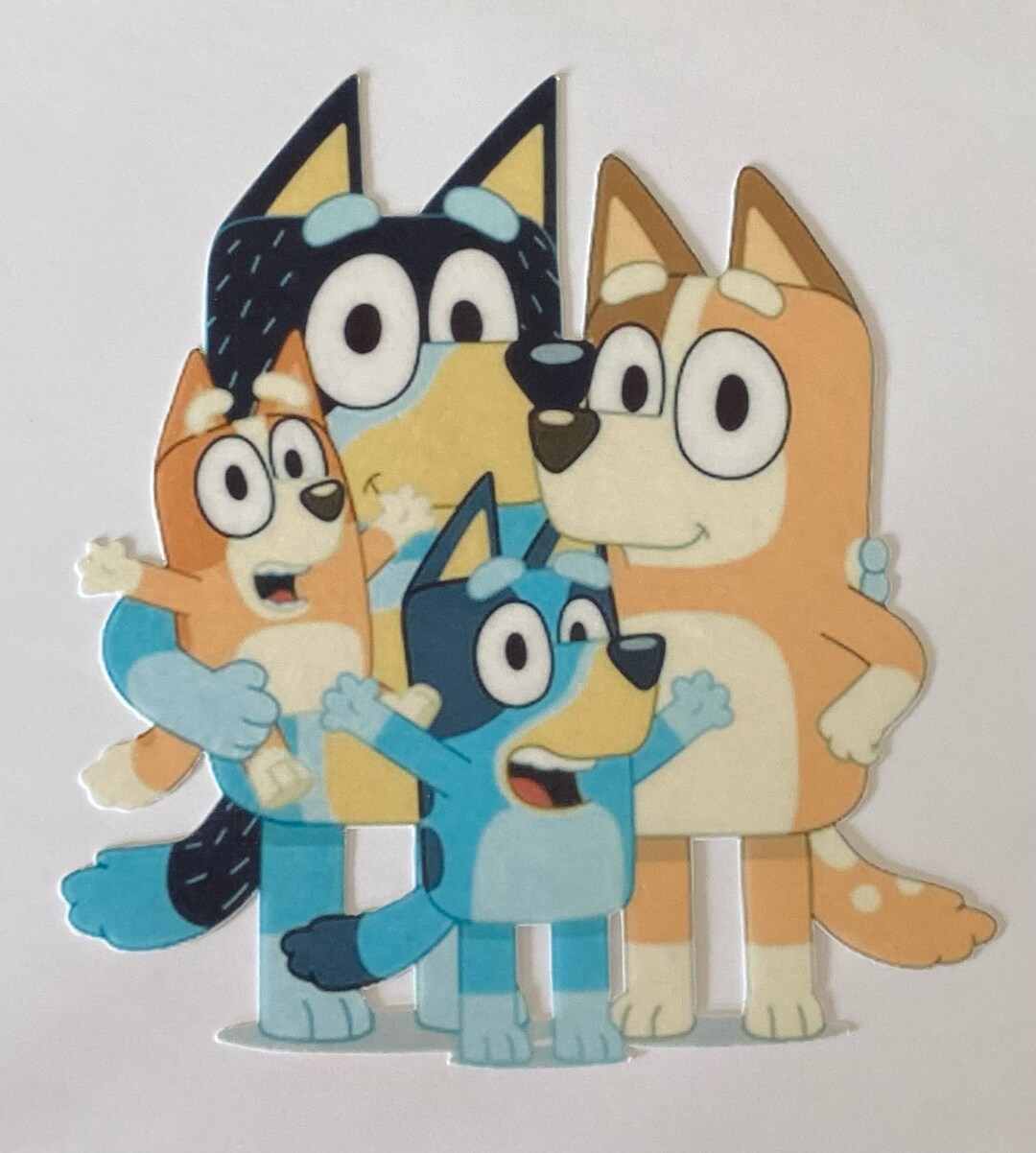 Bluey Edible Cake Topper large - Etsy