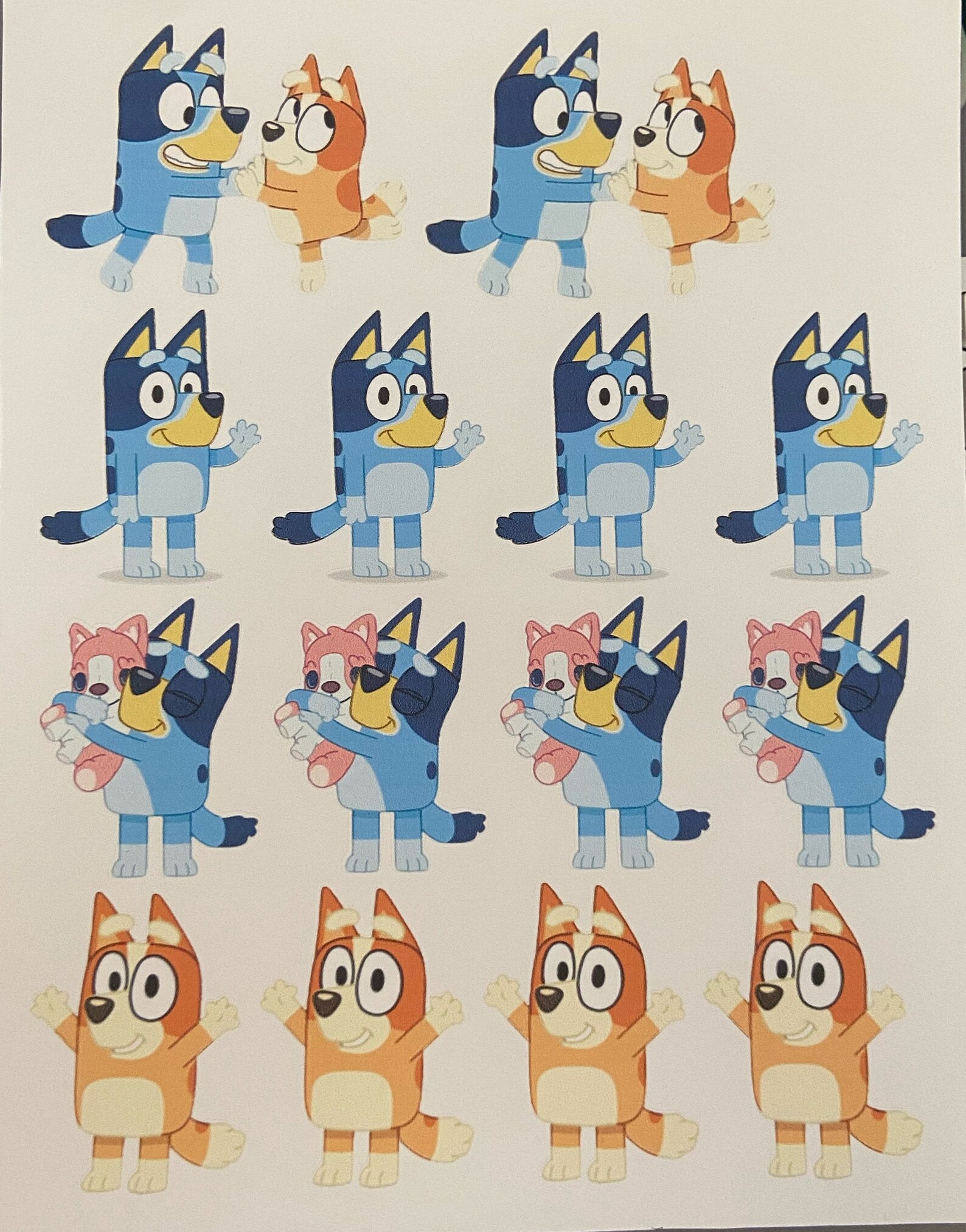 Bluey Decals