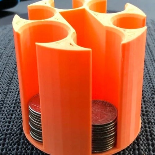 Coin Organizer / Car Cup Coin Holder / Car Clutter Organizer/ Etsy