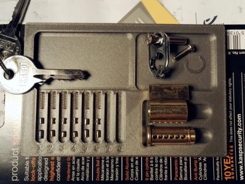 Lock Pinning Tray LPL Style Etsy