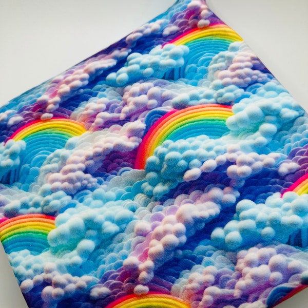 Pre-Order In The Clouds Rainbow Land Girl Seasons Bullet, DBP, Rib Knit, Cotton Lycra + other fabrics