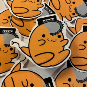 Pochita Sticker!
