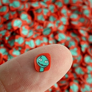 Sally Face Polymer Clay Slices: Halloween Slime Resin Fillers