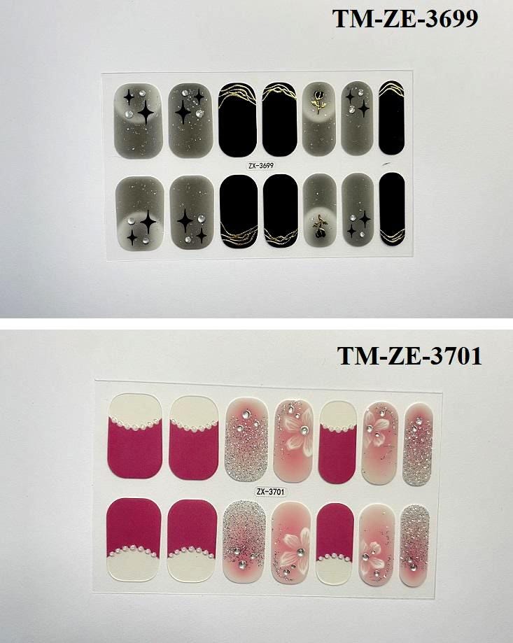 ポリッシュ Spring Summer Nail Polish Strips: Gel Nail Art Decals - Etsy