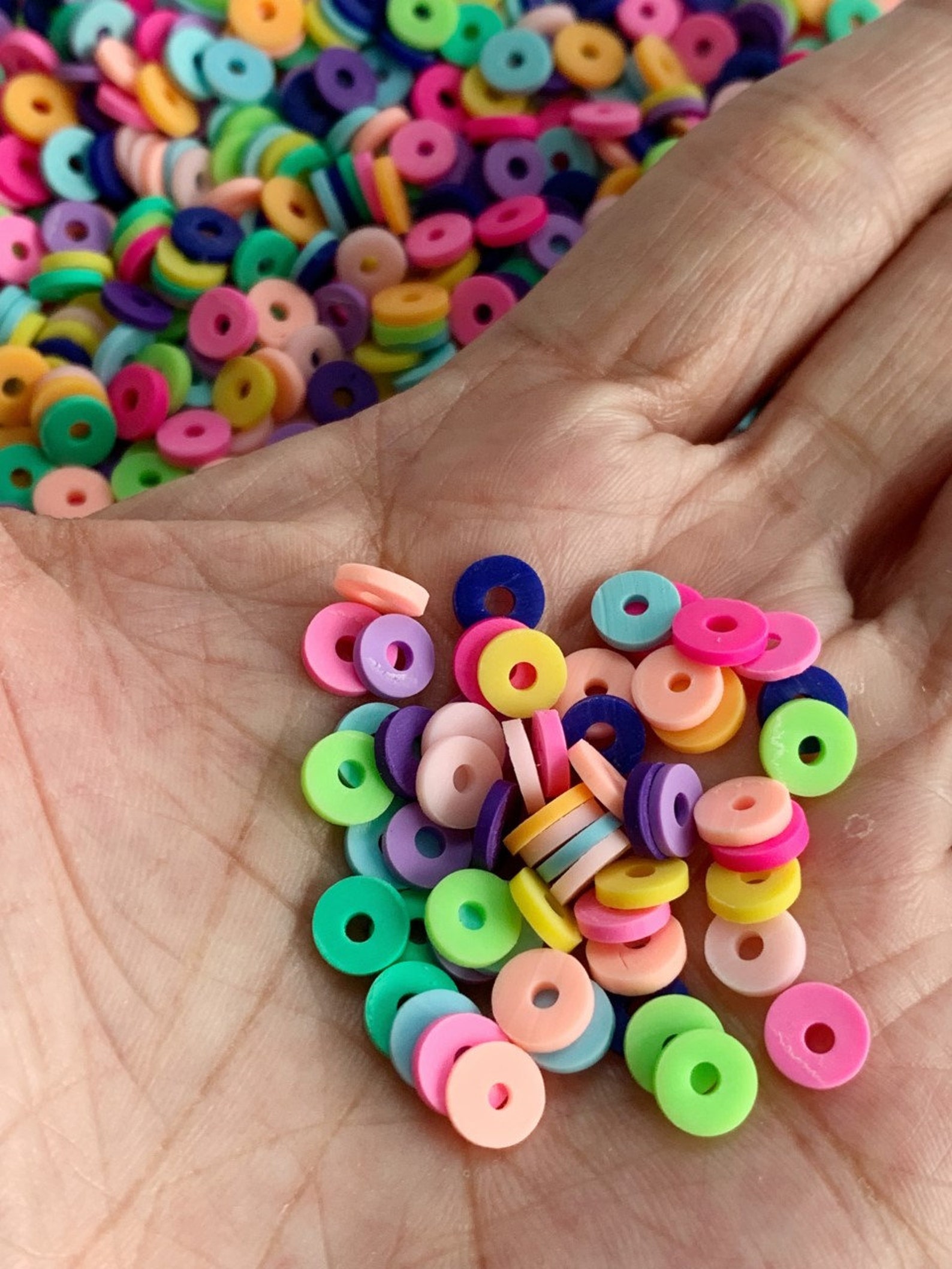 Polymer Clay Cereal Fruit Loop Slices Fake Sprinkles Polymer Etsy