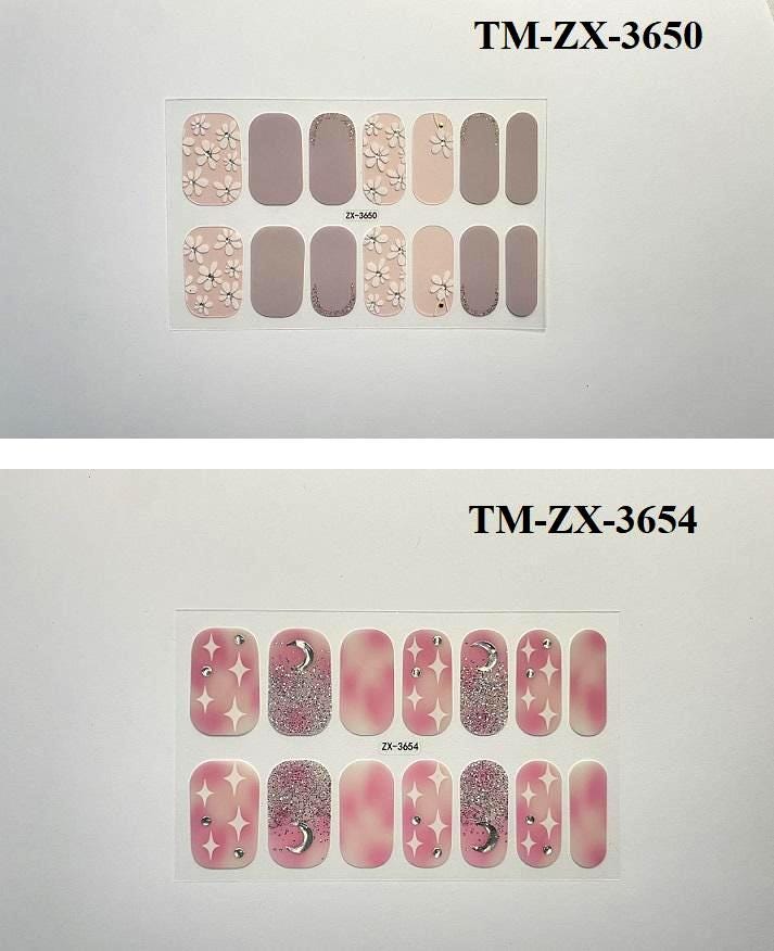 ‪‪❤︎‬ Spring Summer Nail Polish Strips: Gel Nail Art Decals - Etsy