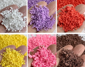 Polymer Clay Fake Sprinkles: Chunky Crumbles, Slime Resin Fillers