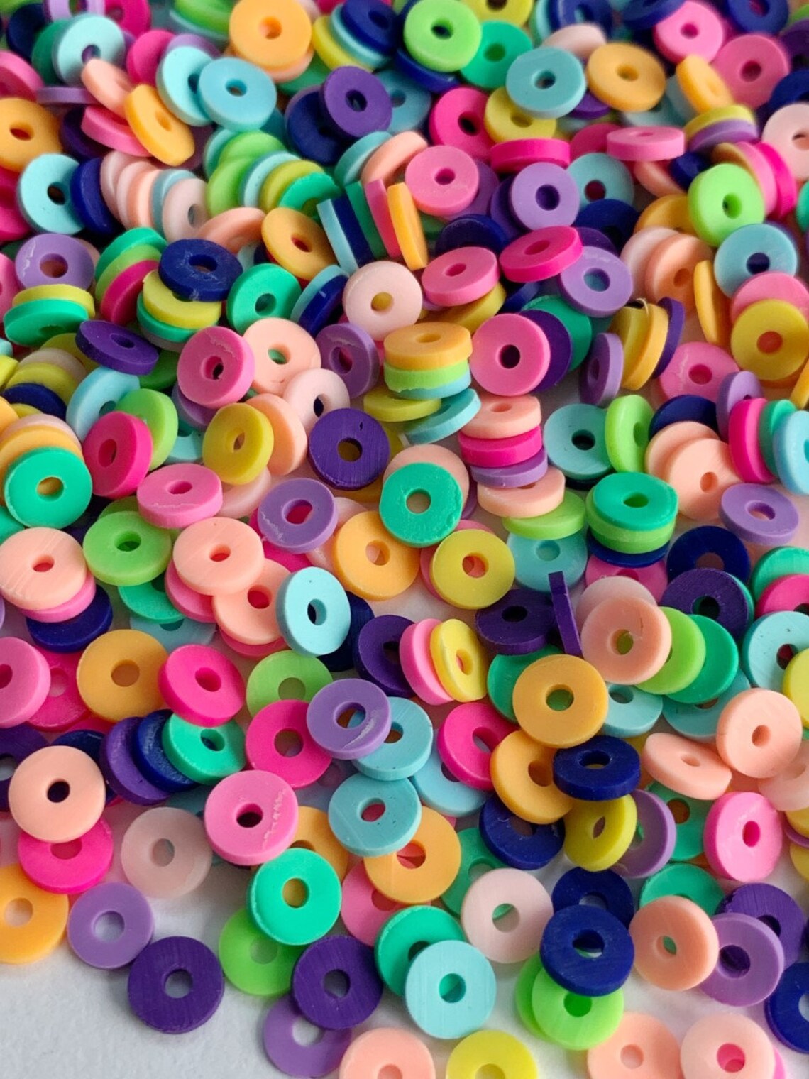 Polymer Clay Cereal Fruit Loop Slices Fake Sprinkles Polymer Etsy
