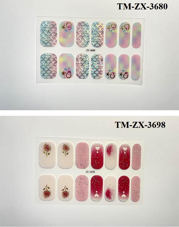 Spring Summer Nail Polish Strips: Gel Nail Art Decals - Etsy
