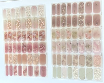 Nail Polish Strips: Spring Summer Nail Art Wraps (#TM-V)