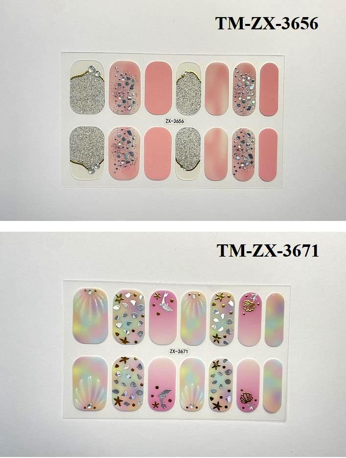 Spring Summer Nail Polish Strips: Gel Nail Art Decals - Etsy
