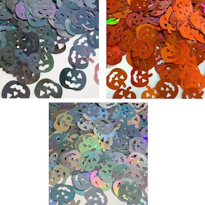 Large Shift Translucent Pumpkin Glitter, Halloween Pumpkins Decoden Glitter, Resin Embellishment, Tumblers, Slime Toppings
