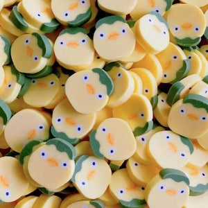 Polymer Clay Duck Slices, Fake Duck Sprinkles, Polymer Clay Slices, Polymer Clay Fake Sprinkles, Slime, Resin Fillers (C146)