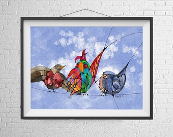 Giclee Print "The Tourist"