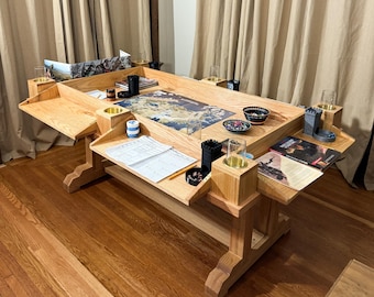 Game Table Custom Made Hardwood Furniture