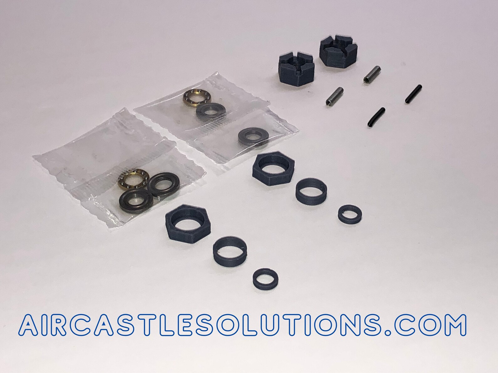 12mm Hex Wheel Adapter Kit Vintage Team Associated RC10, B2, B3, B4 and Vintage RC10T, T2, T3