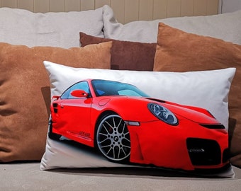 porsche pillow