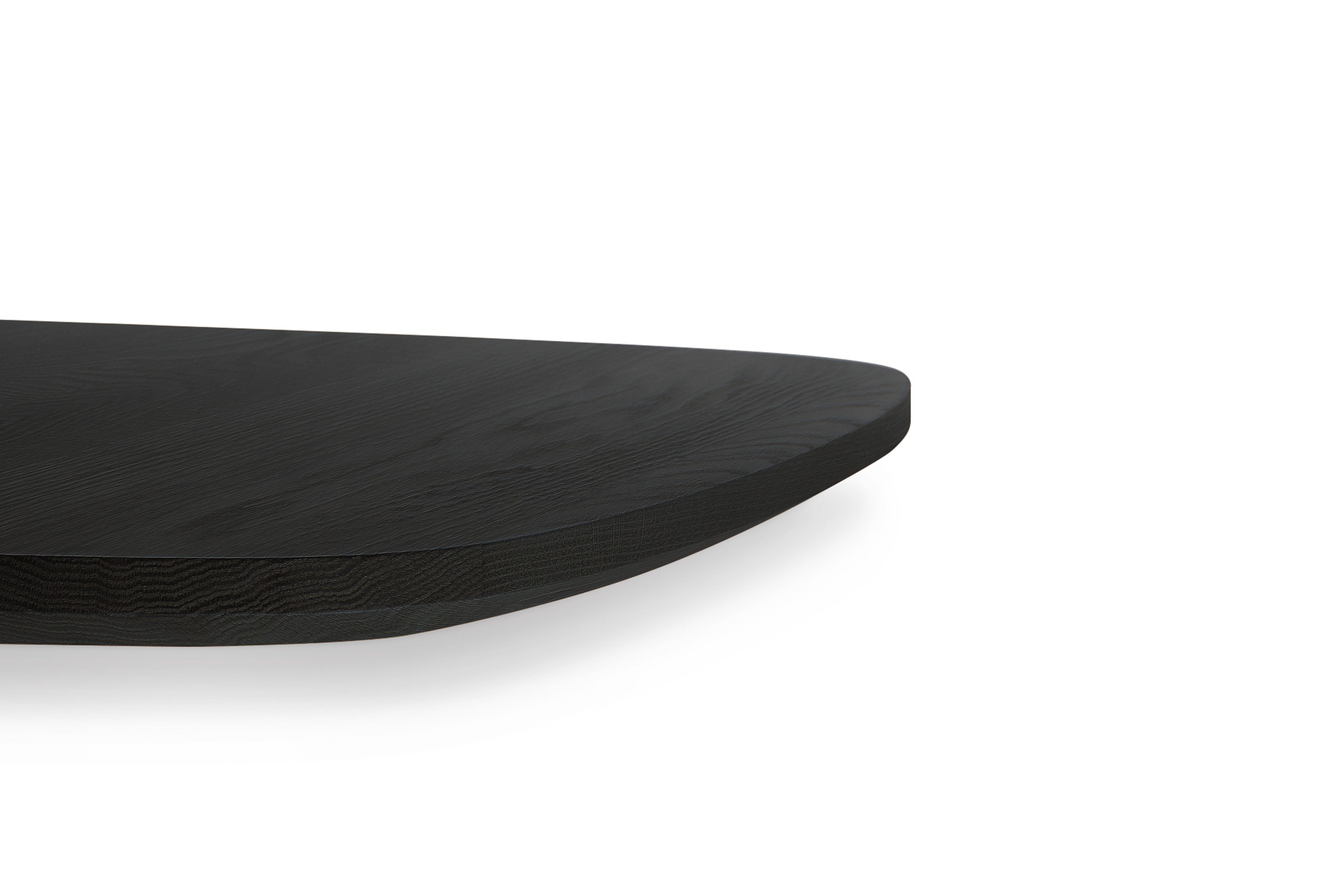 Black Hardwood Table Tops 5 Table Minimum Order, Black Restaurant Table