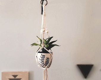 Low Tide I Macrame Plant Hanger | Hanging Planter | Plant Hanger | Boho Décor | Home Décor | Indoor Planter | Macramé Home Décor