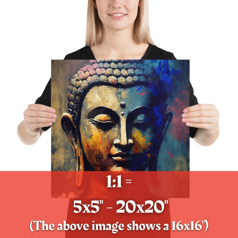 Buddha Printable Spiritual Art Buddha Art Peaceful Art - Etsy