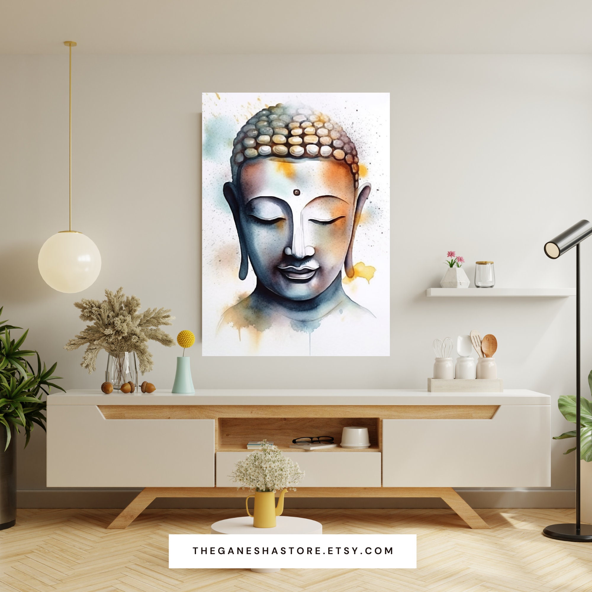 Buddha Meditation Art Buddha Art Buddha Painting Buddha Etsy