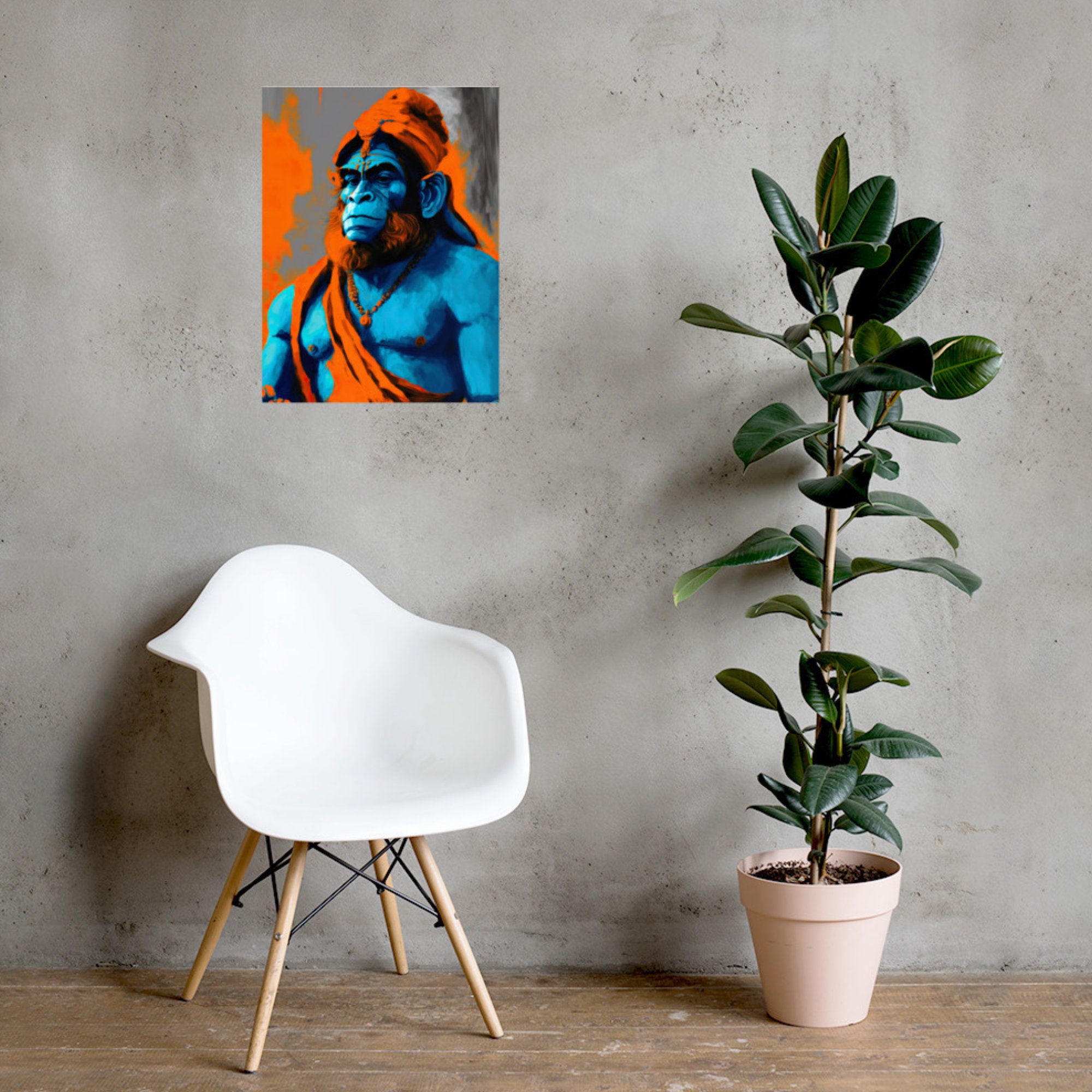 Lord Hanuman Digital Art | Hanuman Painting | Hindu Gods | Spiritual ...