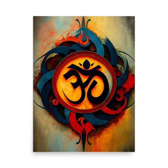 Aum (Om) Hindu Yoga Pin