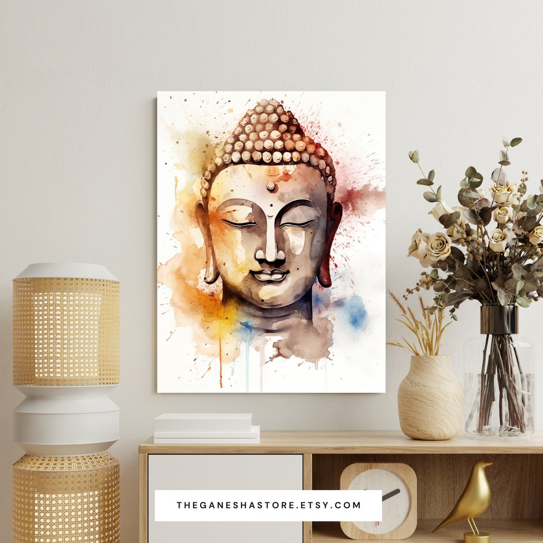 Meditating Buddha Art | Spiritual Painting | Buddha Painting | Buddha ...