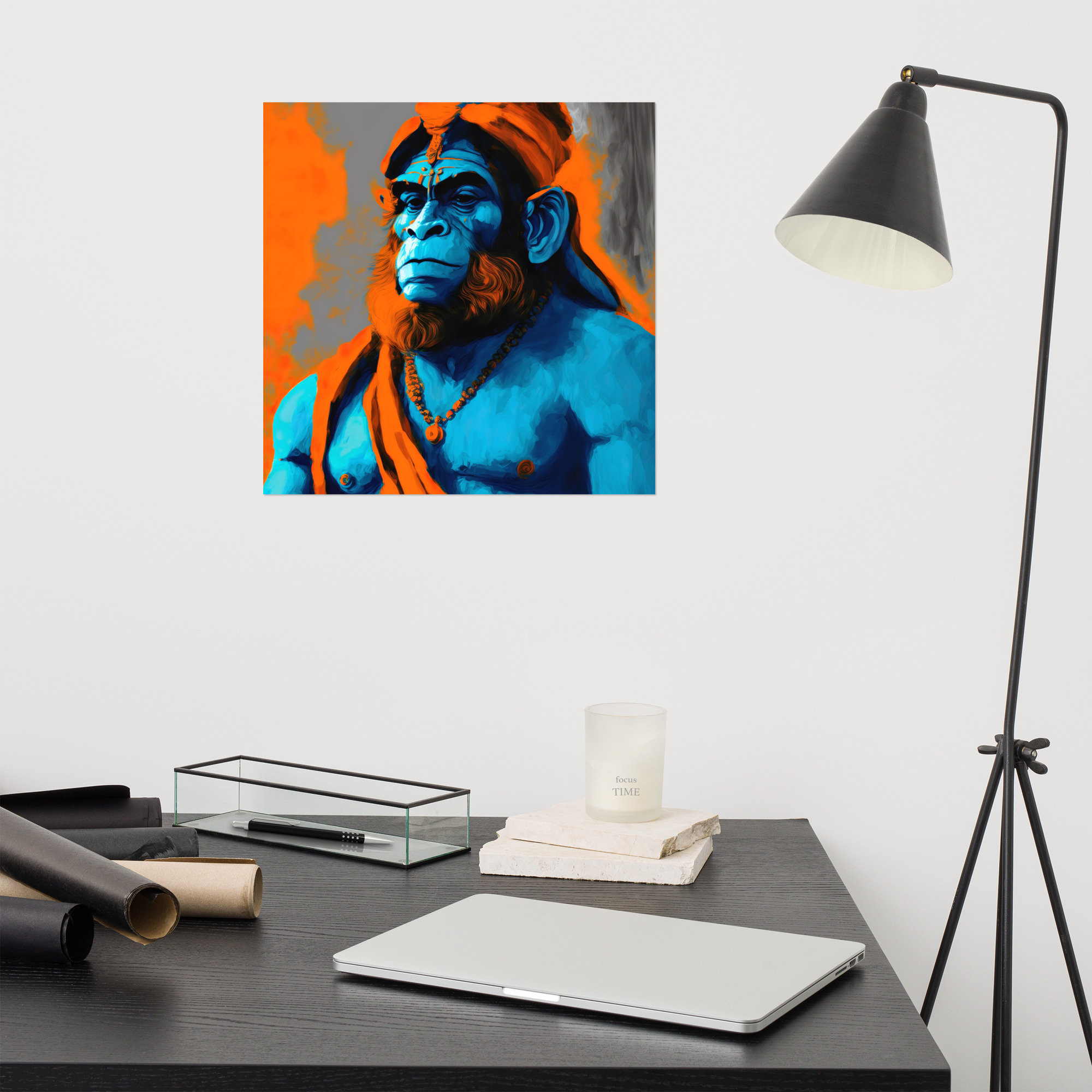 Lord Hanuman Digital Art | Hanuman Painting | Hindu Gods | Spiritual ...