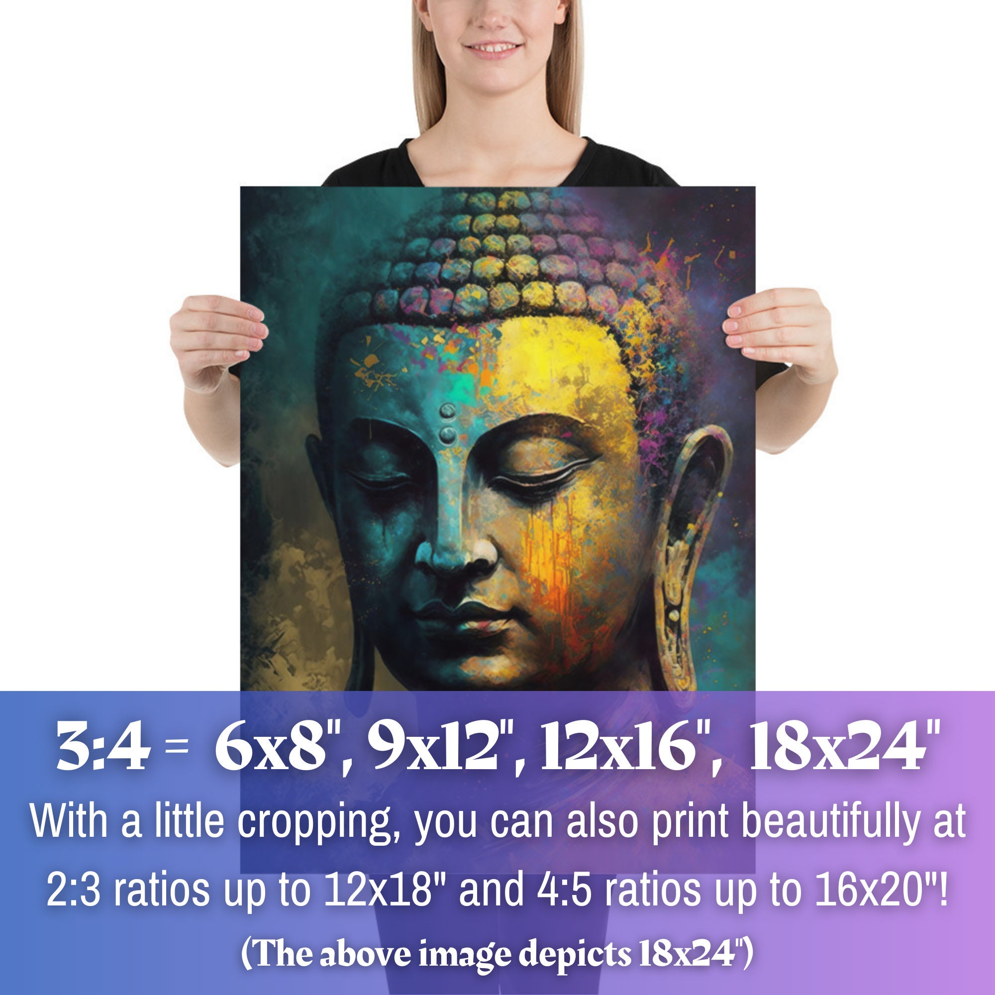 Buddha Digital Painting Buddha Art Buddha Picture Zen Art Meditation