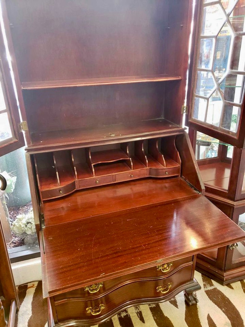 Vintage Secretary Wooden Desks / French Provincial Desk/ Etsy