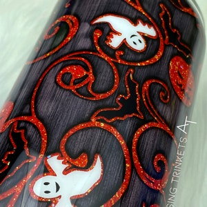 Halloween Tumbler Wrap SVG image 3