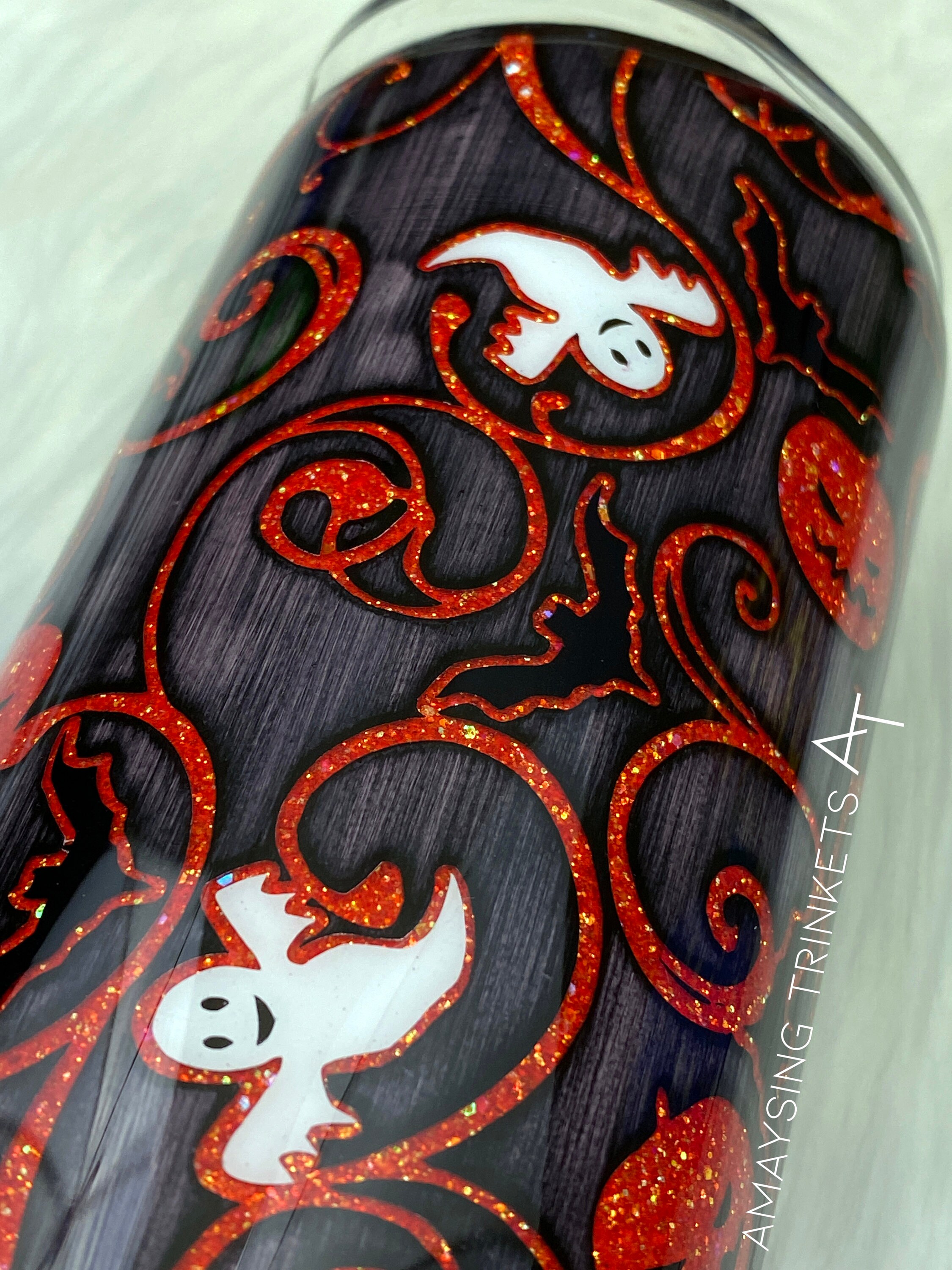 Halloween Tumbler Wrap SVG Etsy